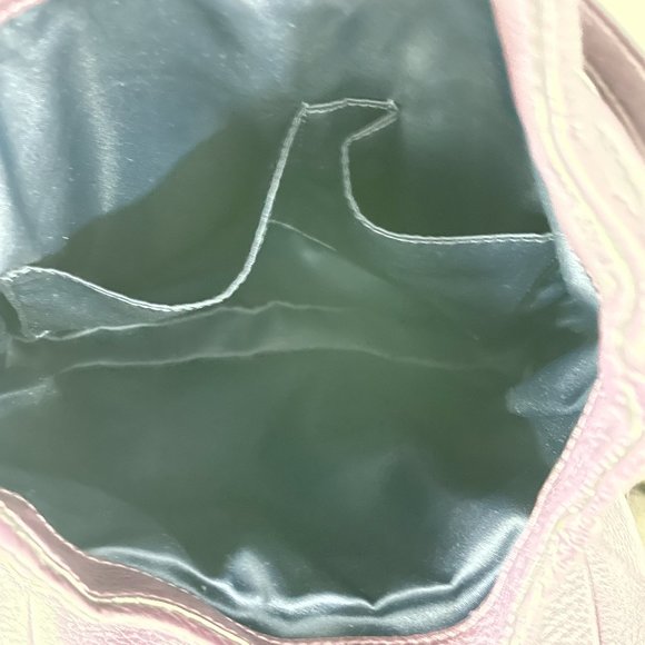 Coach #26224 Madison Leather Phoebe Shoulder Bag, Purple - Picture 11 of 14